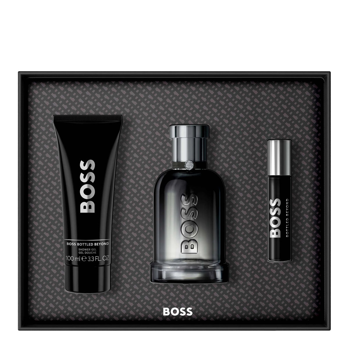 Estuche Hugo Boss Boss Bottled Beyond EDP (M) / 3 Pc SP 100 ml; SG 100 ml; SP 10 ml - 2 - Privé Perfumes Honduras