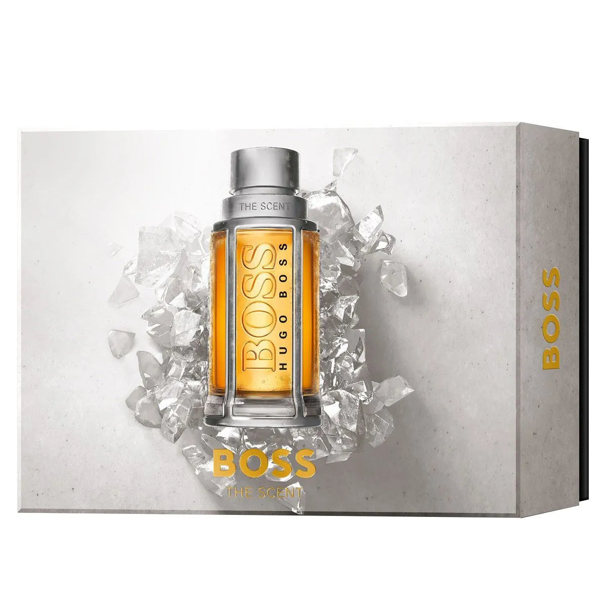 Estuche Hugo Boss Boss The Scent EDT (M) / 3 Pc SP 100 ml; SG 100 ml; DEO - 4 - Privé Perfumes Honduras