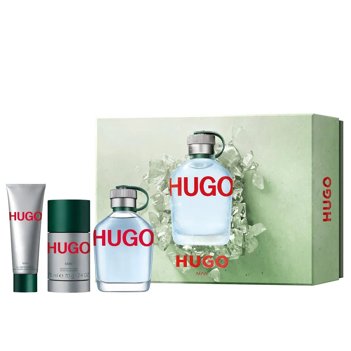 Estuche Hugo Boss Hugo Man EDT (M) / 3 Pc SP 100 ml; SG 100 ml; DEO 150 ml - 2 - Privé Perfumes Honduras
