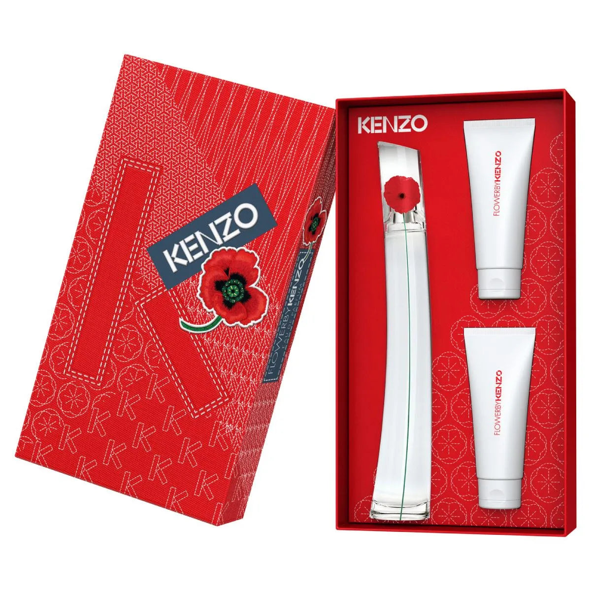 Estuche Kenzo Flower EDP (W) / 3 Pc SP 100 ml; BL 75 ml; SG 75 ml - 4 - Privé Perfumes Honduras
