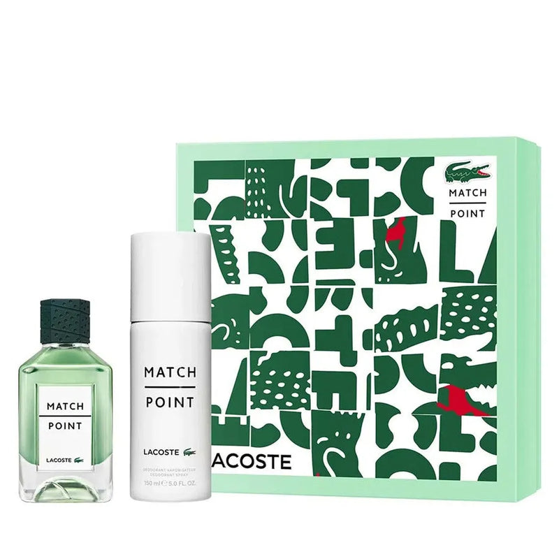 Estuche Lacoste Match Point EDT (M) / 2 Pc SP 100 ml; DEO Spray - 2 - Privé Perfumes Honduras