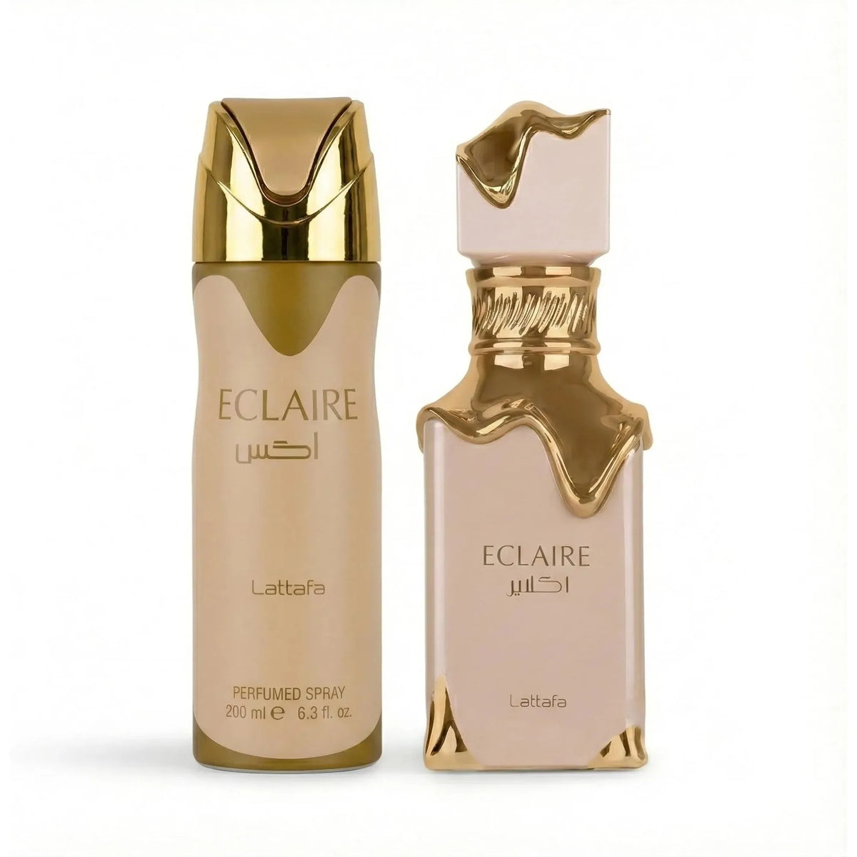 Estuche Lattafa Eclaire EDP (U) / 2 Pc SP 100 ml; BS 200 ml - 2 - Privé Perfumes Honduras