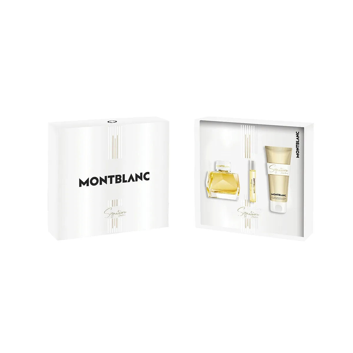 Estuche Montblanc Signature Absolue EDP (W) / 3 Pc SP 90 ml; Mini EDP 7.5 ml; BL 100 ml - 2 - Privé Perfumes Honduras