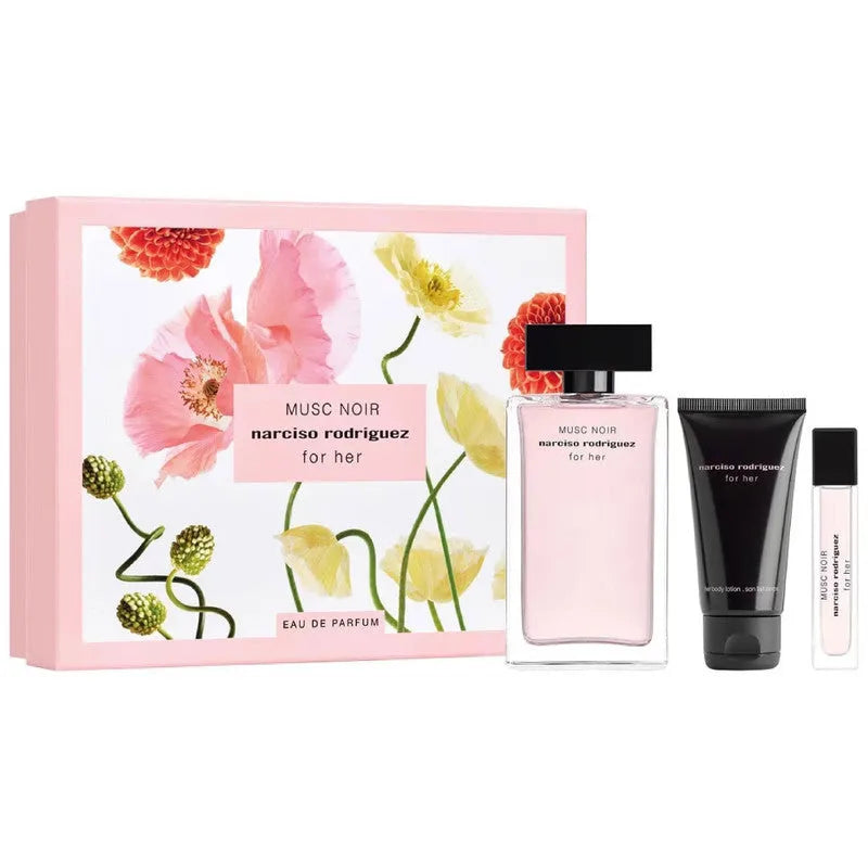 Estuche Narciso Rodriguez For Her Musc Noir EDP (W) / 3 Pc 100 ml; BL 50 ml; SP 10 ml - 2 - Privé Perfumes Honduras
