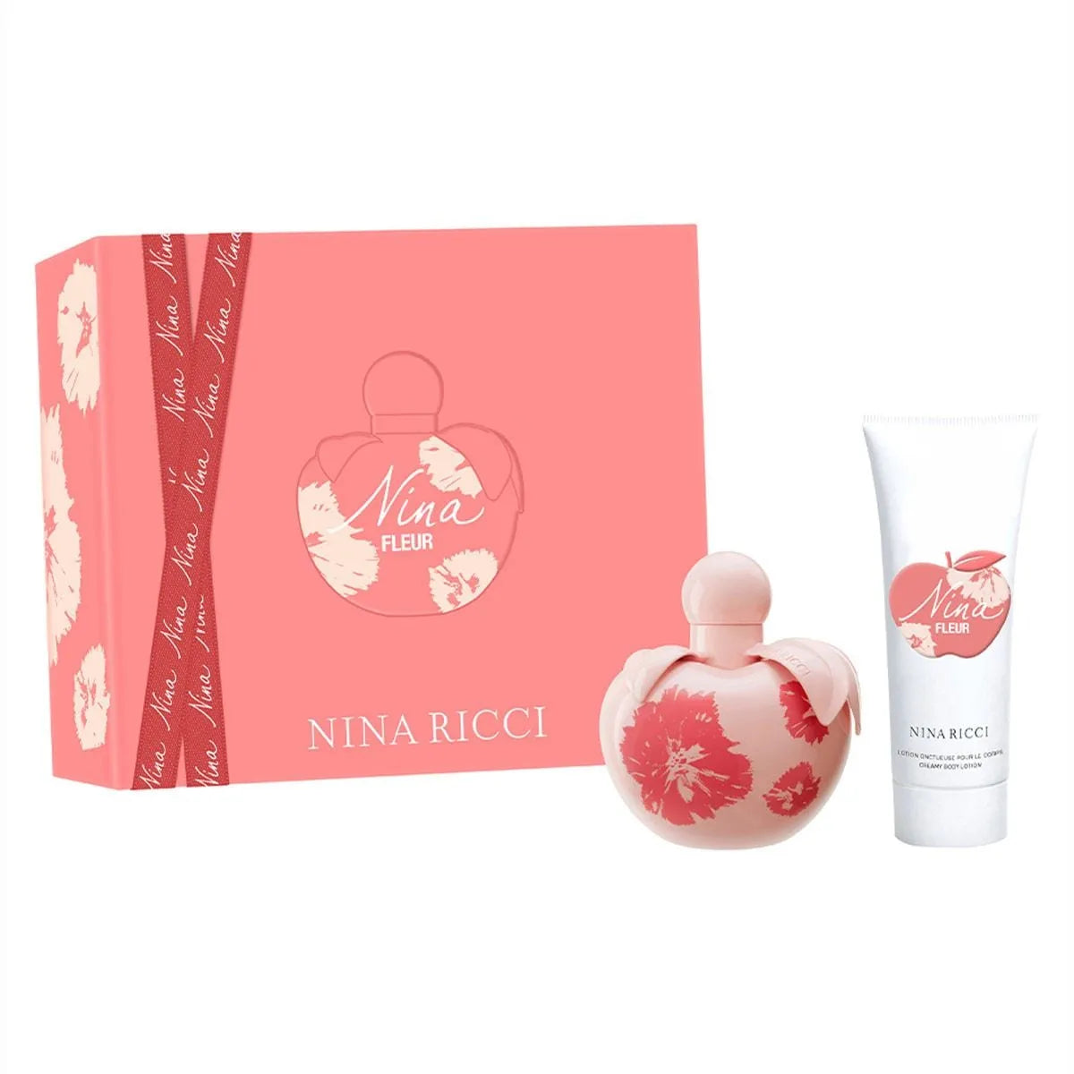 Estuche Nina Ricci Nina Fleur EDT (W) / 2 Pc SP 80 ml; BL 75 ml - 2 - Privé Perfumes Honduras