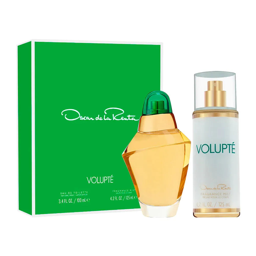 Estuche Oscar de la Renta Volupte EDT (W) / 2 Pc SP 100 ml; BM 125 ml - 1 - Privé Perfumes Honduras