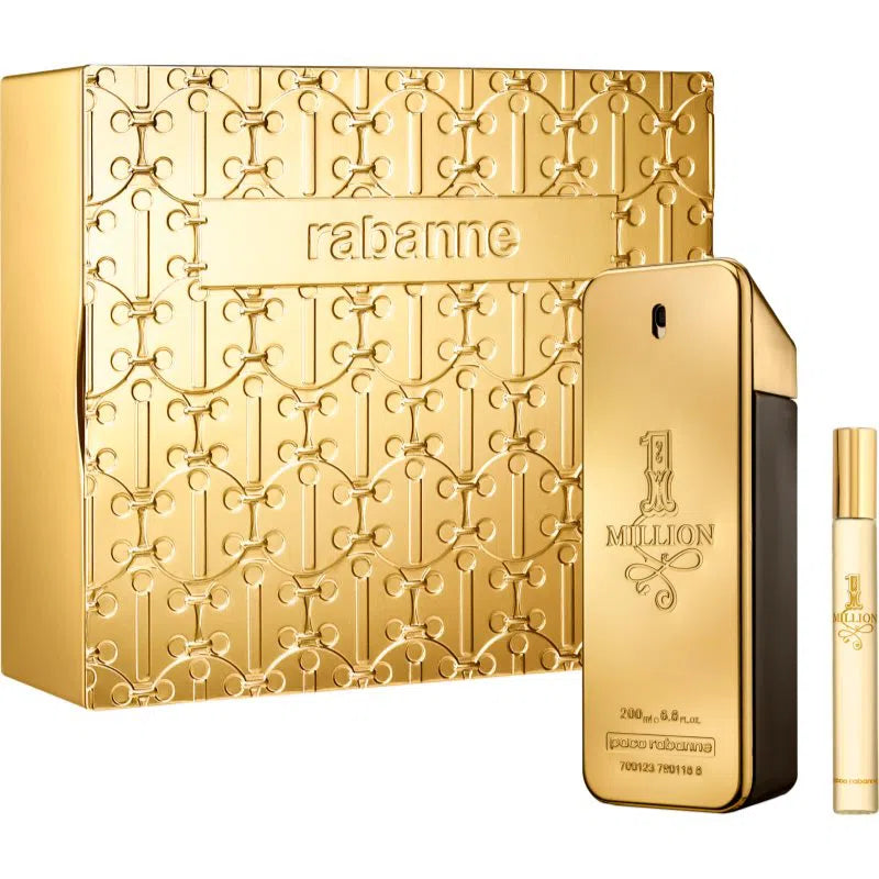 Estuche Paco Rabanne 1 Million EDT (M) / 2 Pc SP 100 ml; SP 10 ml - 1 - Privé Perfumes Honduras