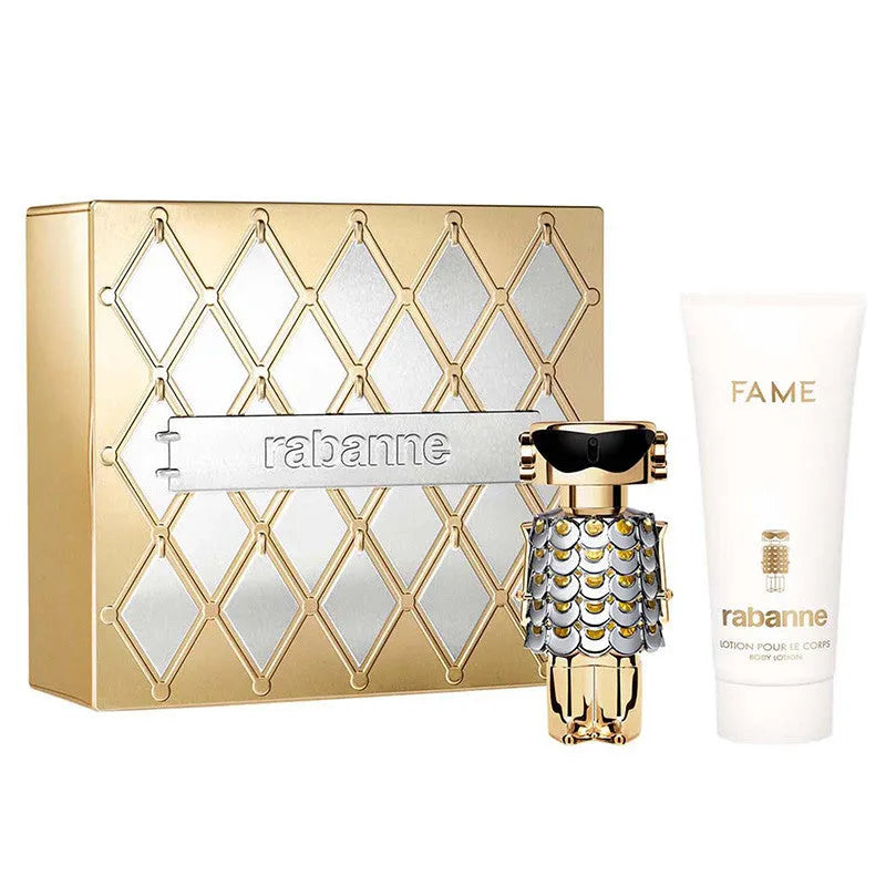 Estuche Paco Rabanne Fame EDP (W) / 2 Pc SP 80 ml; BL 100 ml - 7 - Privé Perfumes Honduras