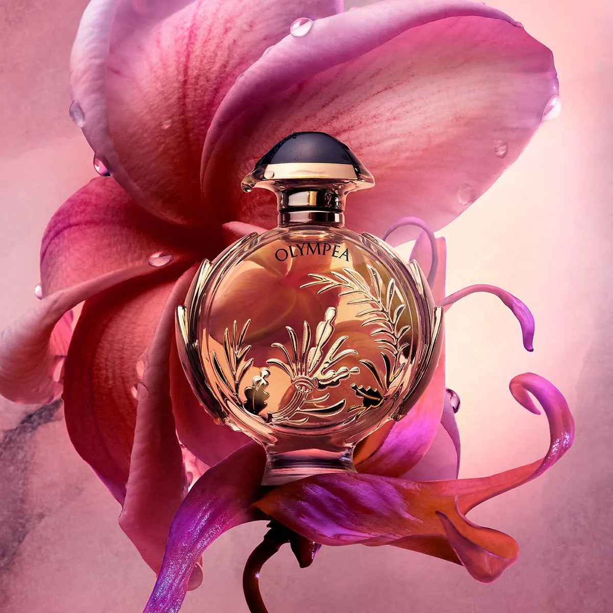 Estuche Paco Rabanne Olympea Solar Intense EDP (W) / 2 Pc SP 80 ml; BL 100 ml - 5 - Privé Perfumes Honduras
