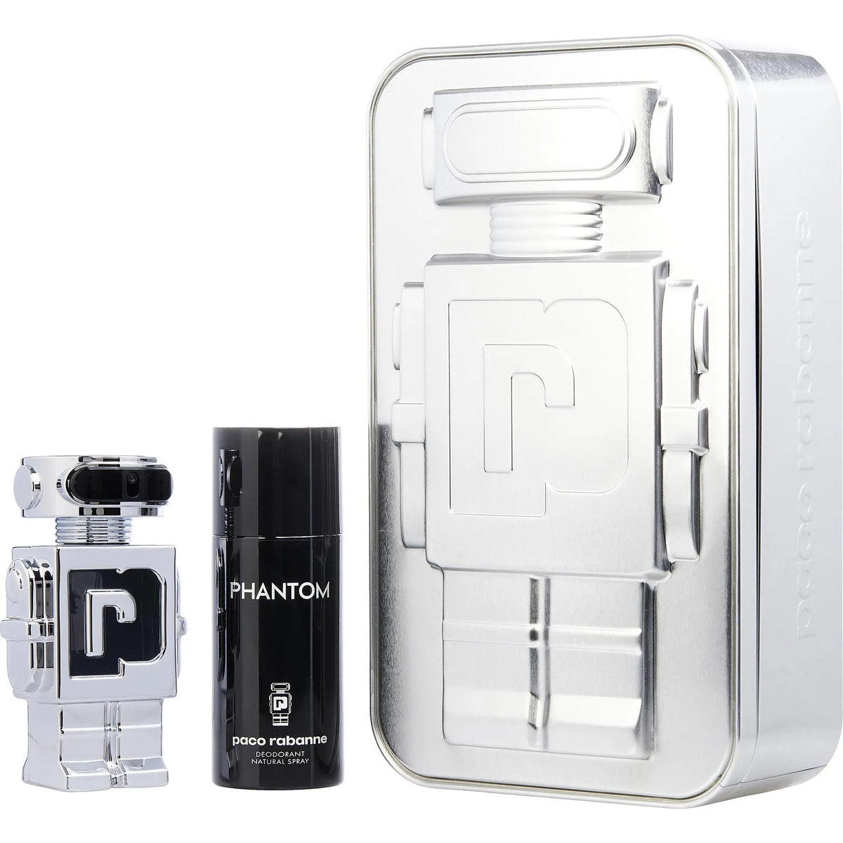 Estuche Paco Rabanne Phantom EDT (M) / 2 Pc SP 100 ml; DEO 150 ml - 1 - Privé Perfumes Honduras