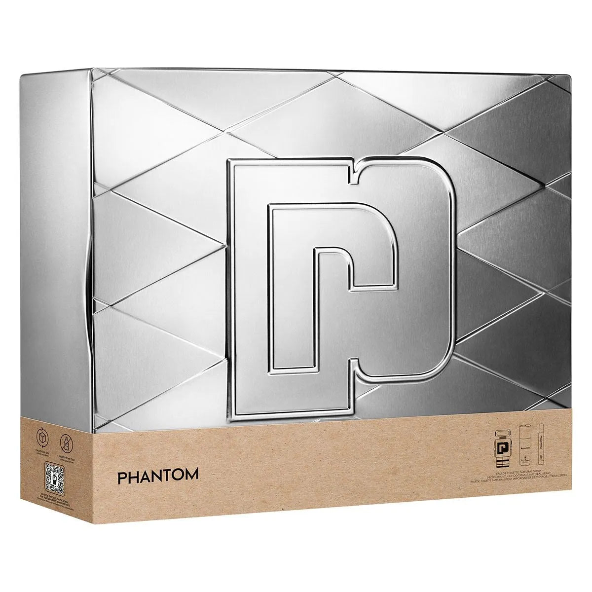 Estuche Paco Rabanne Phantom EDT (M) / 3 Pc SP 100 ml; DEO 150 ml; SP 10 ml - 3 - Privé Perfumes Honduras