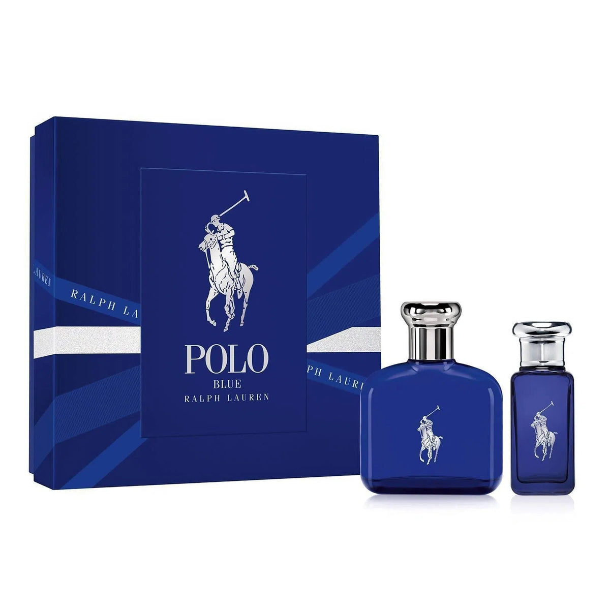 Estuche Ralph Lauren Polo Blue EDT (M) / 2 Pc SP 125 ml; SP 30 ml - 1 - Privé Perfumes Honduras