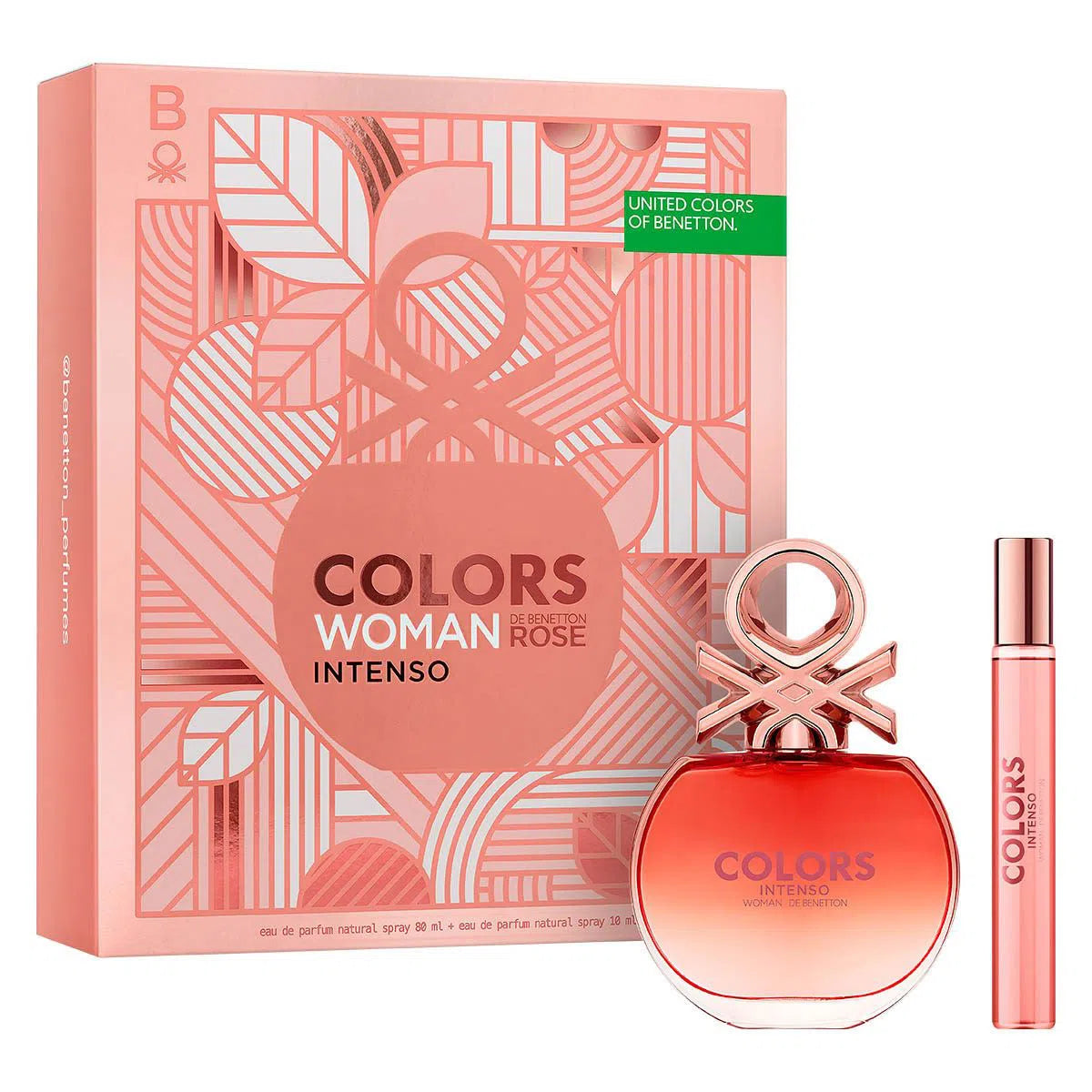  United Colors of Benetton Woman Rose Intenso EDP (W) - 2 - Privé Perfumes Honduras