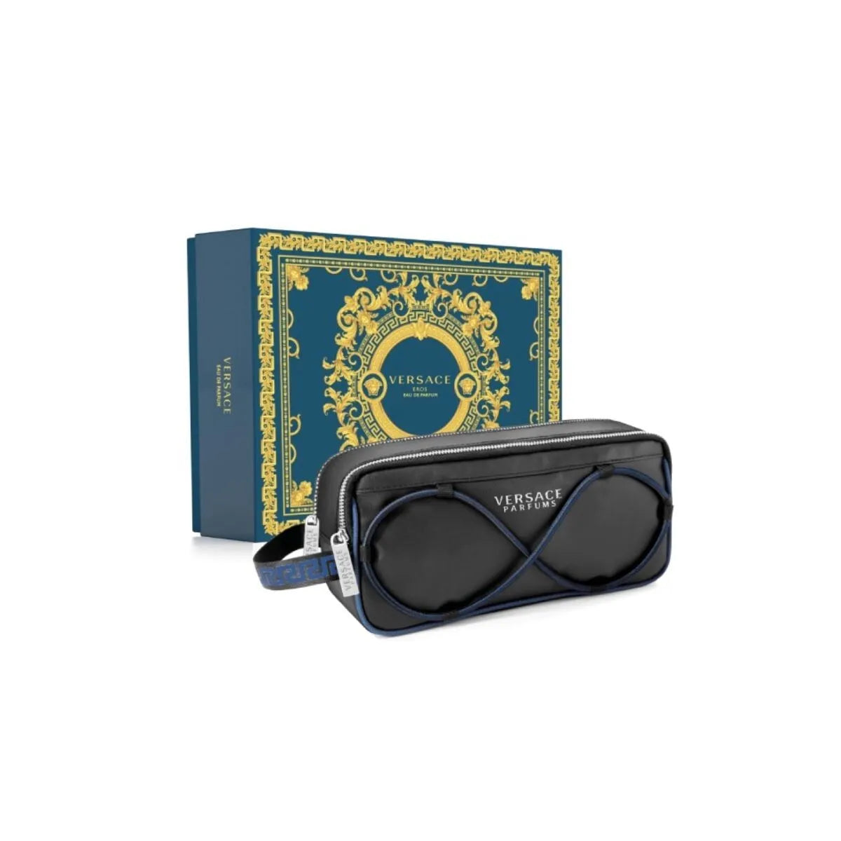 Estuche Versace Eros EDP (M) / 3 Pc SP 100 ml; SP 10 ml; Trousse - 4 - Privé Perfumes Honduras