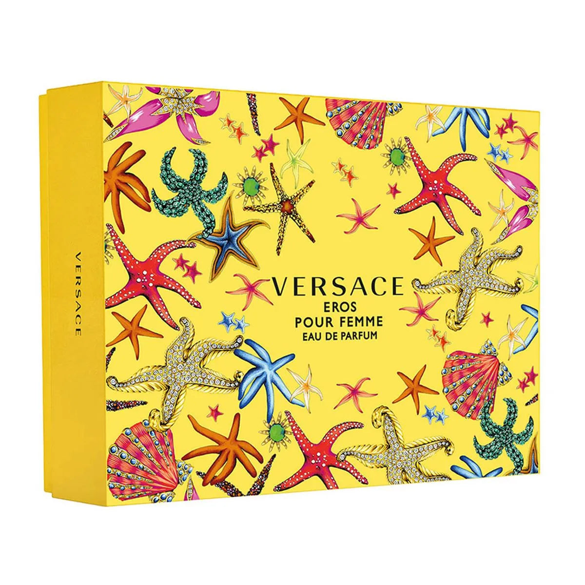Estuche Versace Eros Pour Femme EDP (W) / 4 Pc SP 100 ml; BL 100 ml; BS 100 ml; SP 5 ml - 3 - Privé Perfumes Honduras