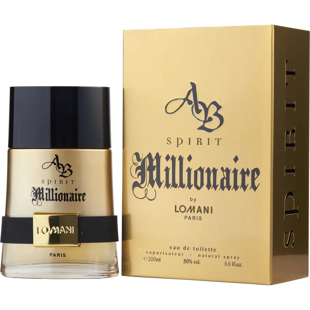  Lomani AB Spirit Millionaire EDT (M) - 4 - Privé Perfumes Honduras