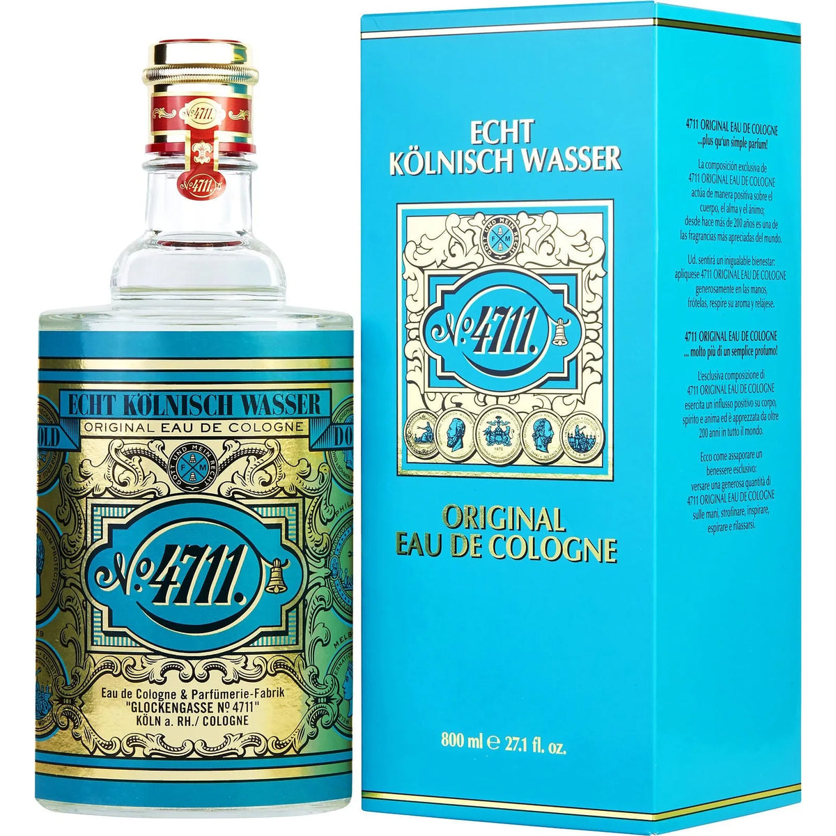 Perfume 4711 Original Eau de Cologne EDC (U) / 800 ml - 1 - Privé Perfumes Honduras