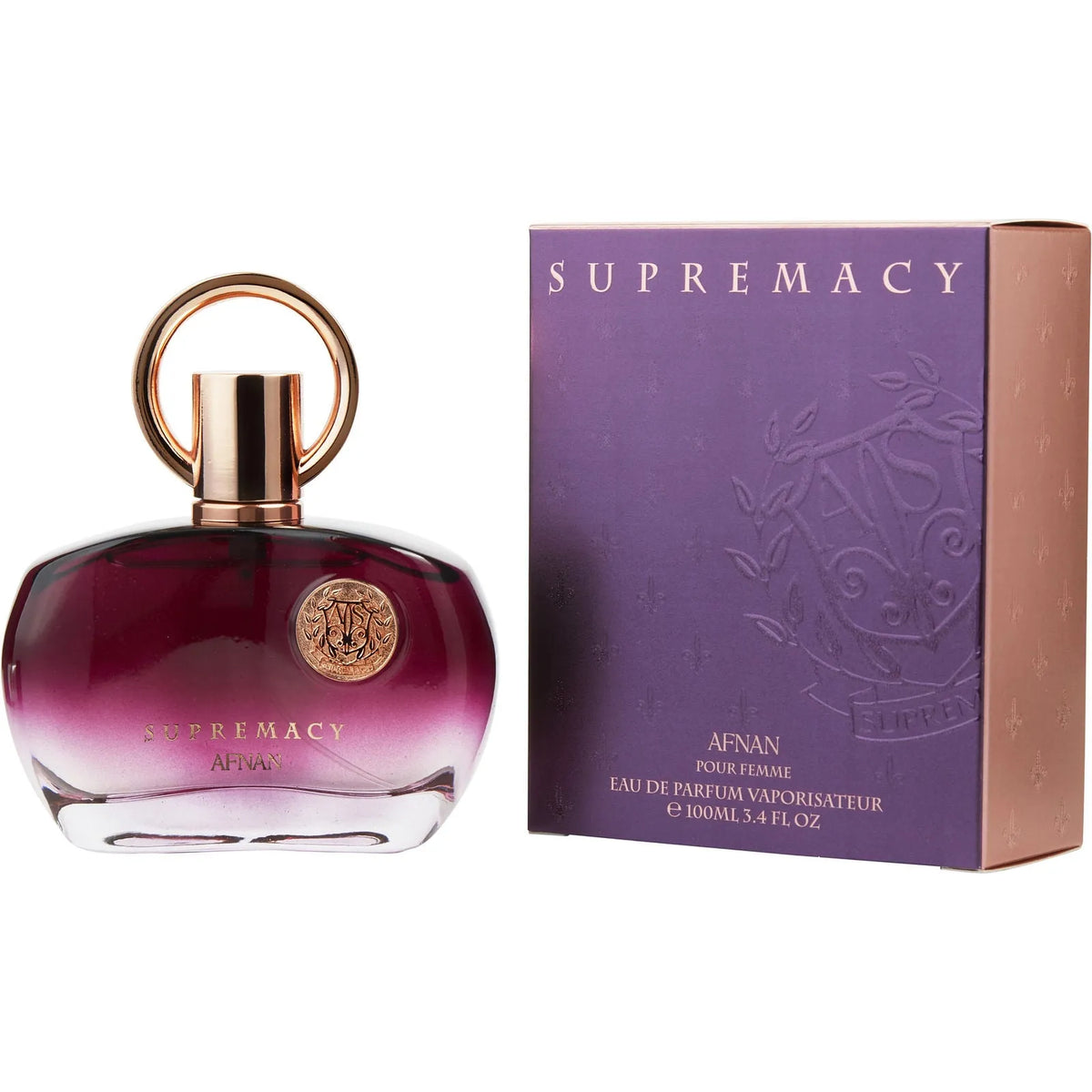 Afnan Supremacy Purple EDP (W) - 1 - Privé Perfumes Honduras