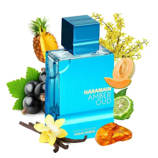 Perfume Al Haramain Amber Oud Aqua Dubai Parfum (U) / 100 ml - 7 - Privé Perfumes Honduras