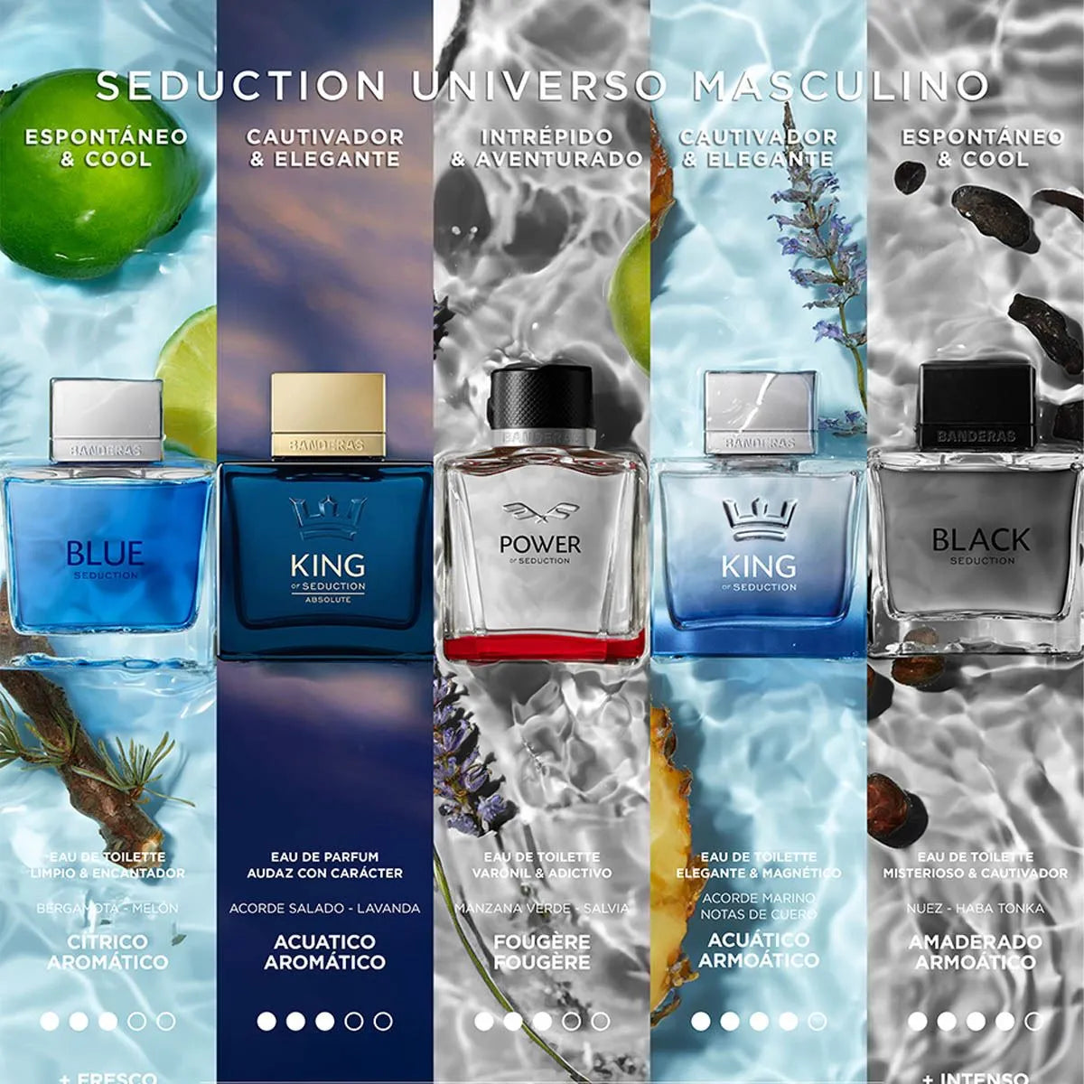 Perfume Antonio Banderas King of Seduction EDT (M) / 200 ml - 7 - Privé Perfumes Honduras