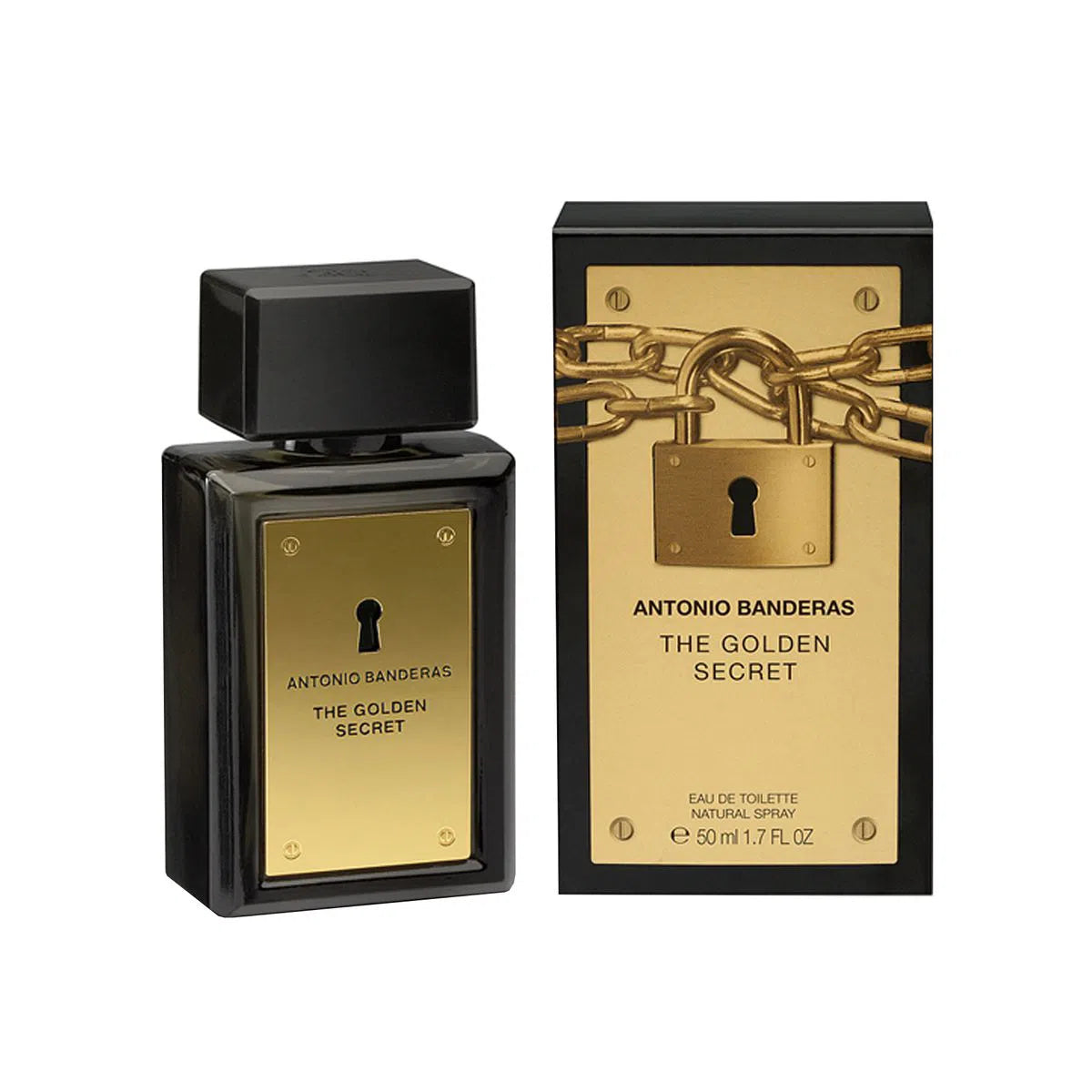 Perfume Antonio Banderas The Secret Golden EDT (M) / 50 ml - 1 - Privé Perfumes Honduras