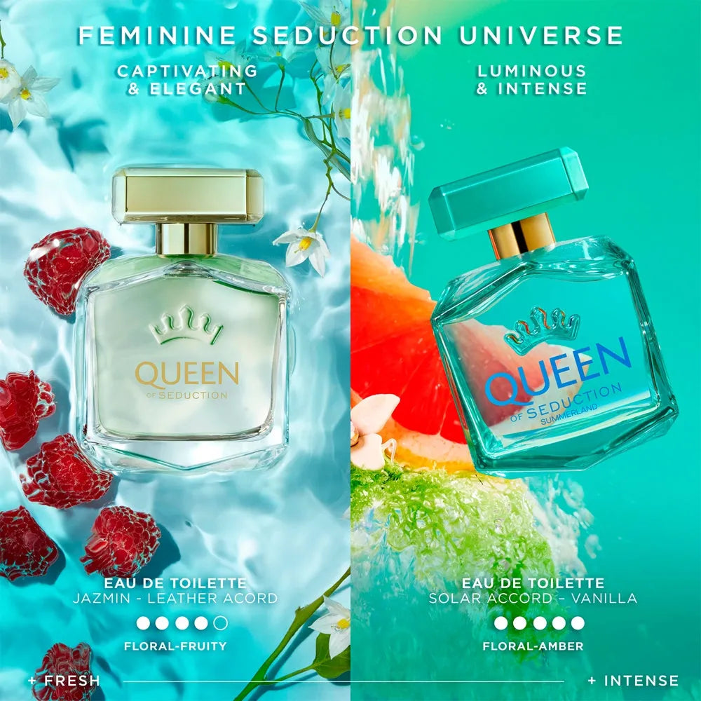 Perfume Banderas Queen of Seduction Summerland EDT (W) / 80 ml - 3 - Privé Perfumes Honduras
