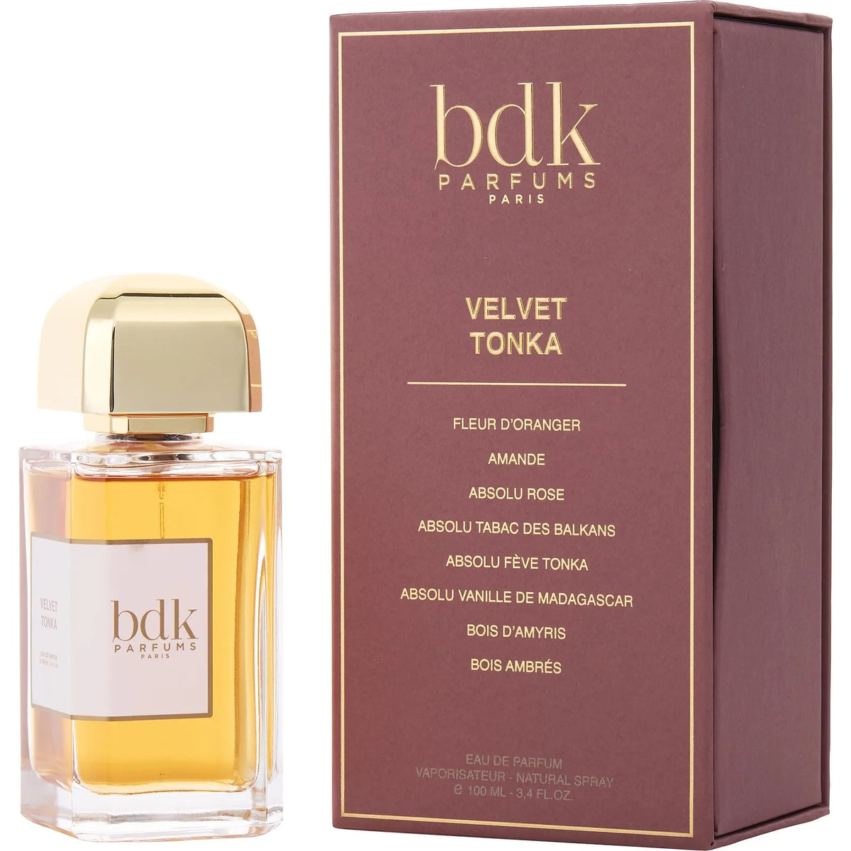 Perfume BDK Parfums Velvet Tonka EDP (U) / 100 ml - 2 - Privé Perfumes Honduras