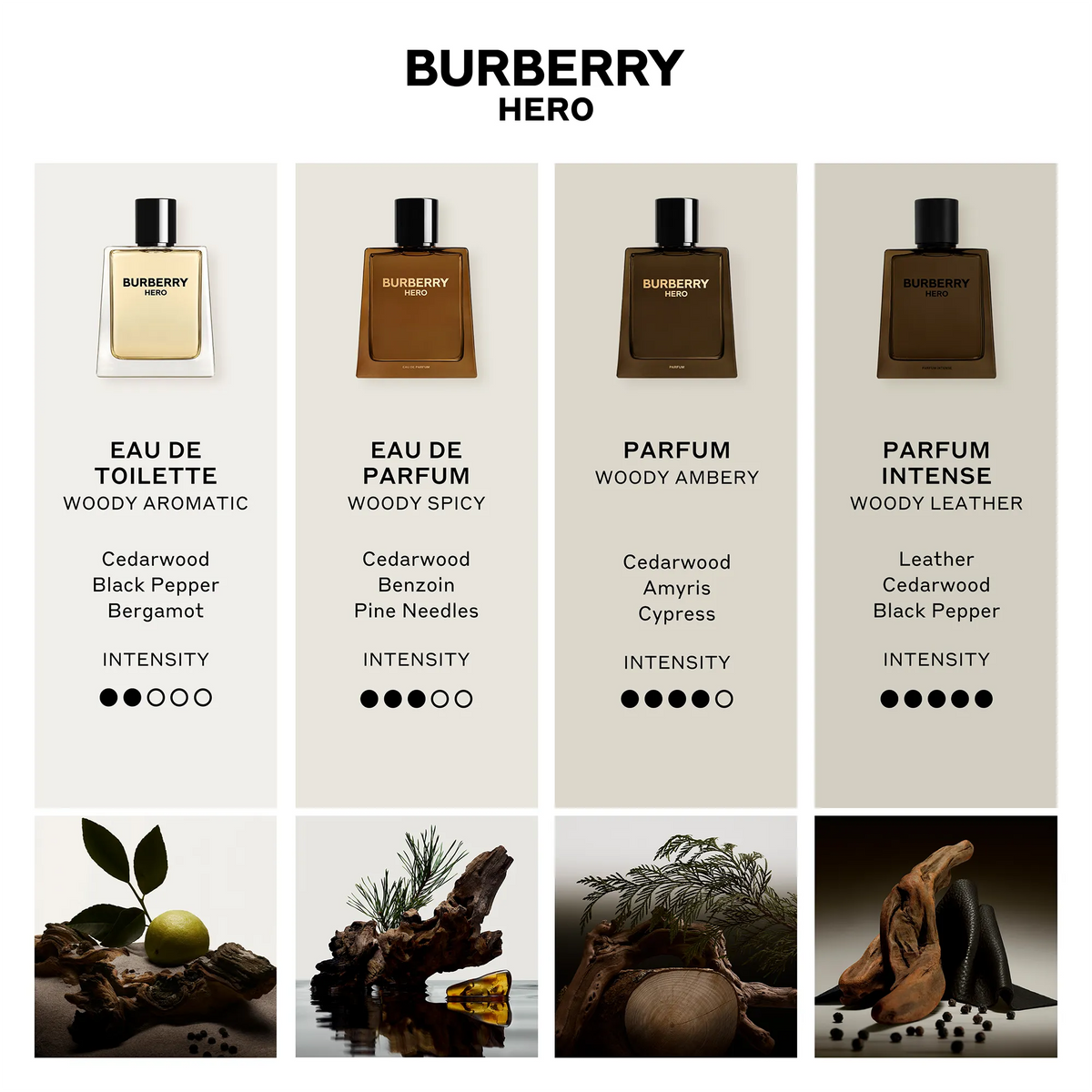 Perfume Burberry Hero Intense Parfum (M) / 100 ml - 9 - Privé Perfumes Honduras