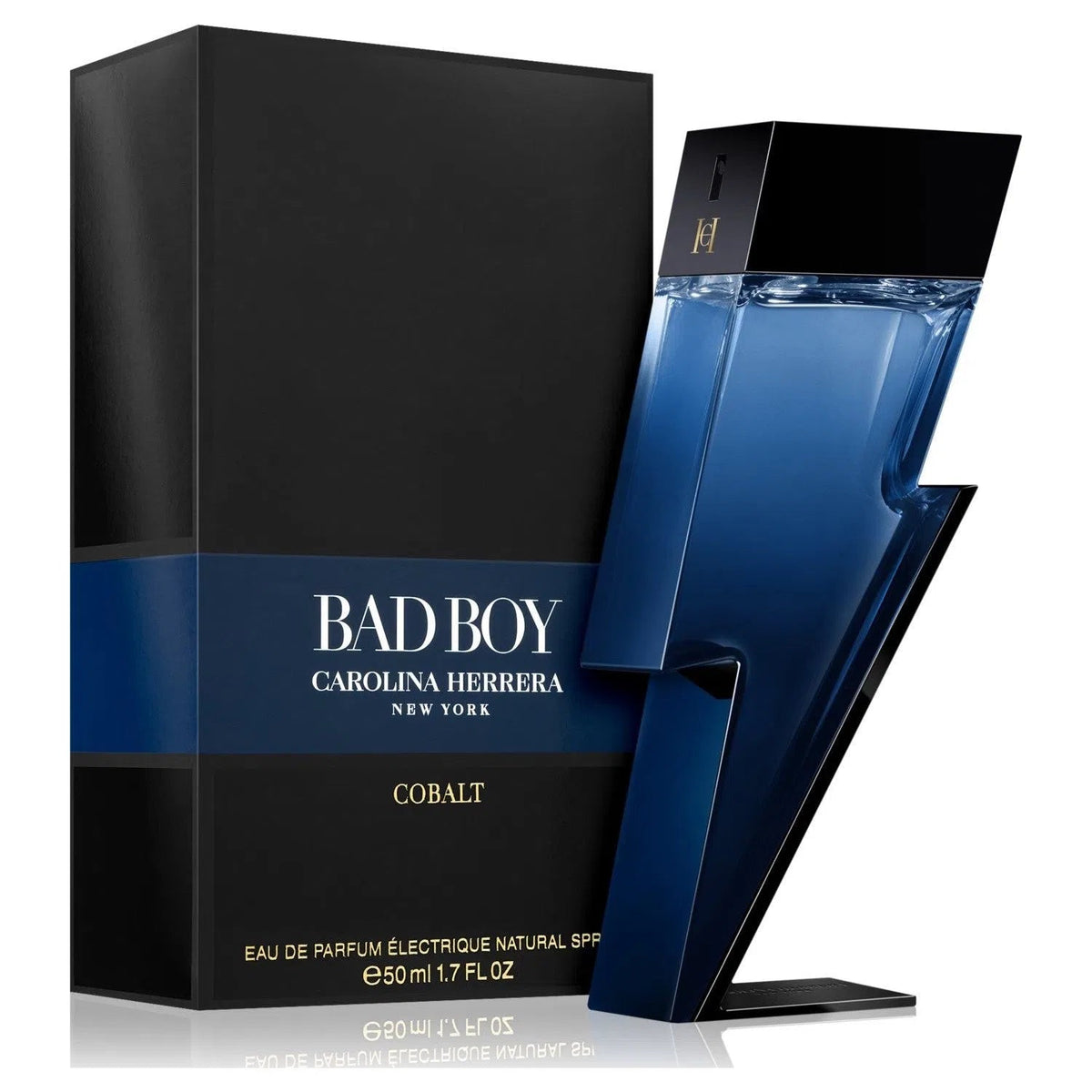 Perfume Carolina Herrera Bad Boy Cobalt EDP (M) / 50 ml - 1 - Privé Perfumes Honduras
