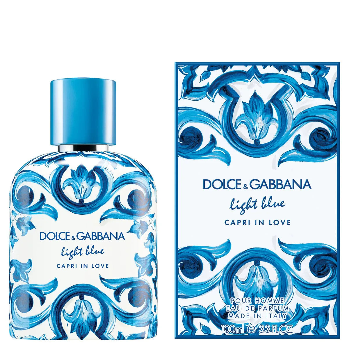 Perfume Dolce&Gabbana Light Blue Capri In Love Pour Homme EDP (M) / 100 ml - 3 - Privé Perfumes Honduras