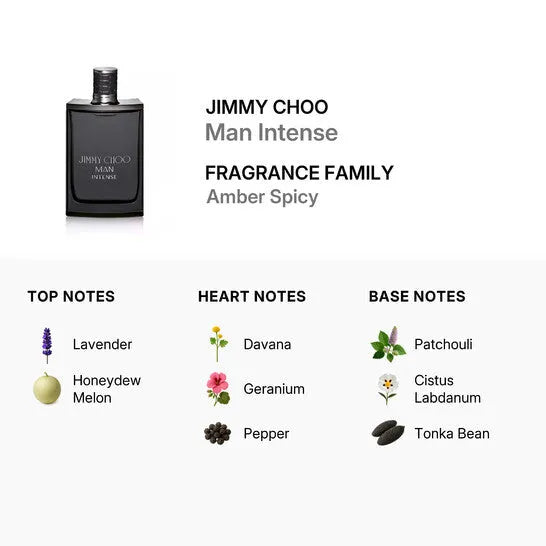 Perfume Jimmy Choo Man Intense EDT (M) / 200 ml - 3 - Privé Perfumes Honduras