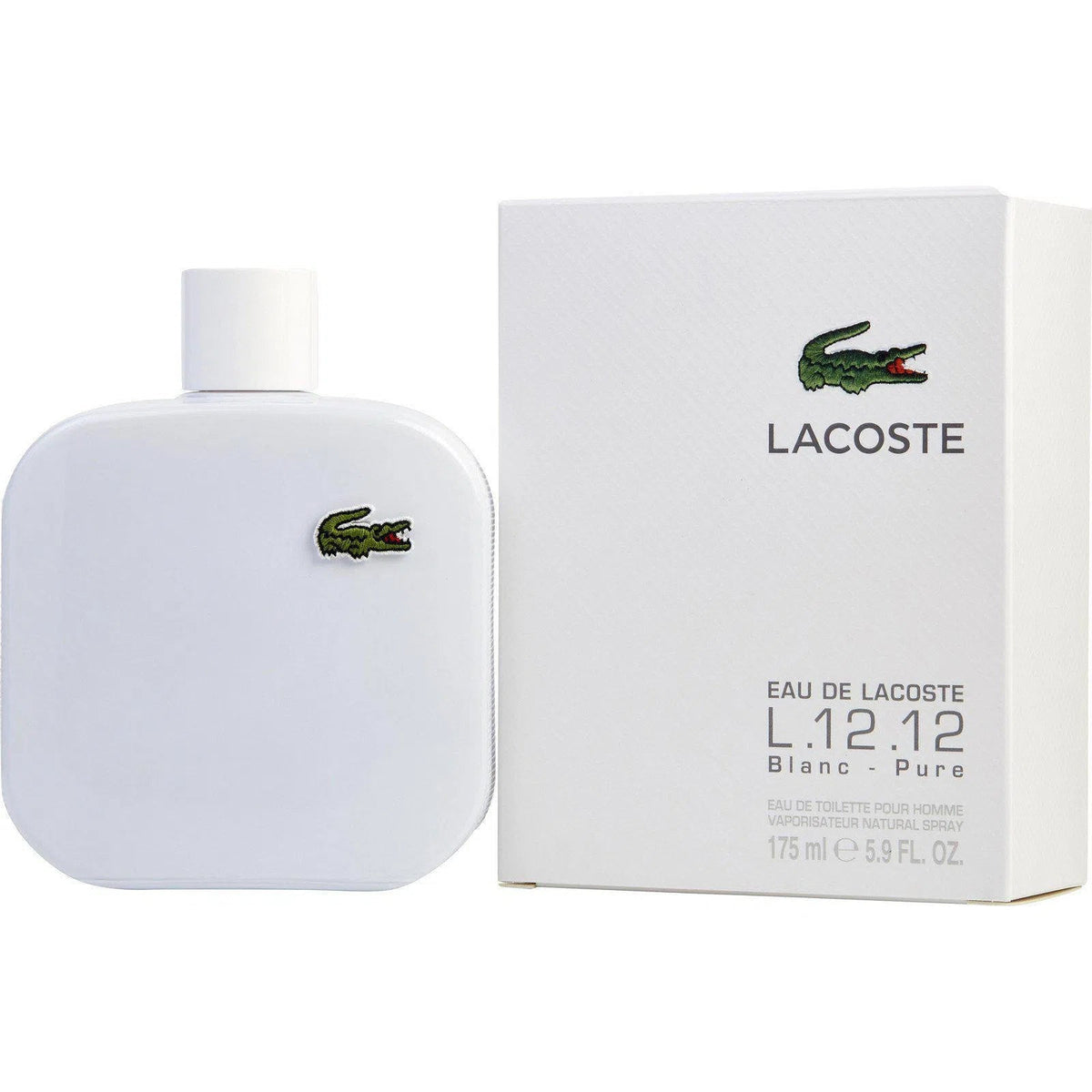 Perfume Lacoste L.12.12 Blanc - Pure EDT (M) / 175 ml - 1 - Privé Perfumes Honduras