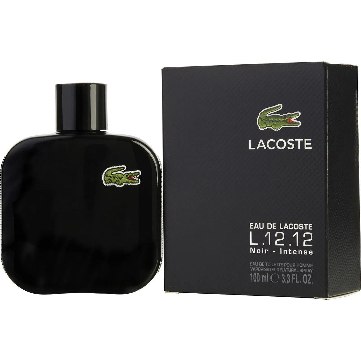 Perfume Lacoste L.12.12 Noir - Intense EDT (M) / 100 ml - 1 - Privé Perfumes Honduras