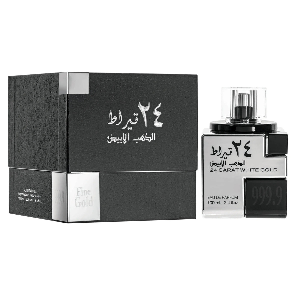 Perfume Lattafa 24 Carat White Gold EDP (U) / 100 ml - 2 - Privé Perfumes Honduras