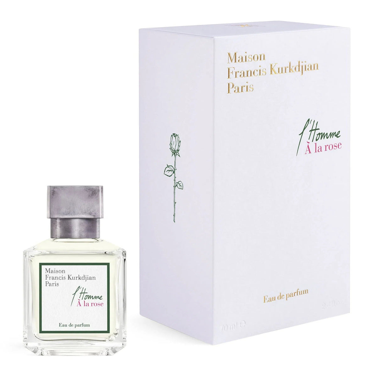 Perfume Maison Francis Kurkdjian L'Homme Á La Rose EDP (M) / 70 ml - 1 - Privé Perfumes Honduras
