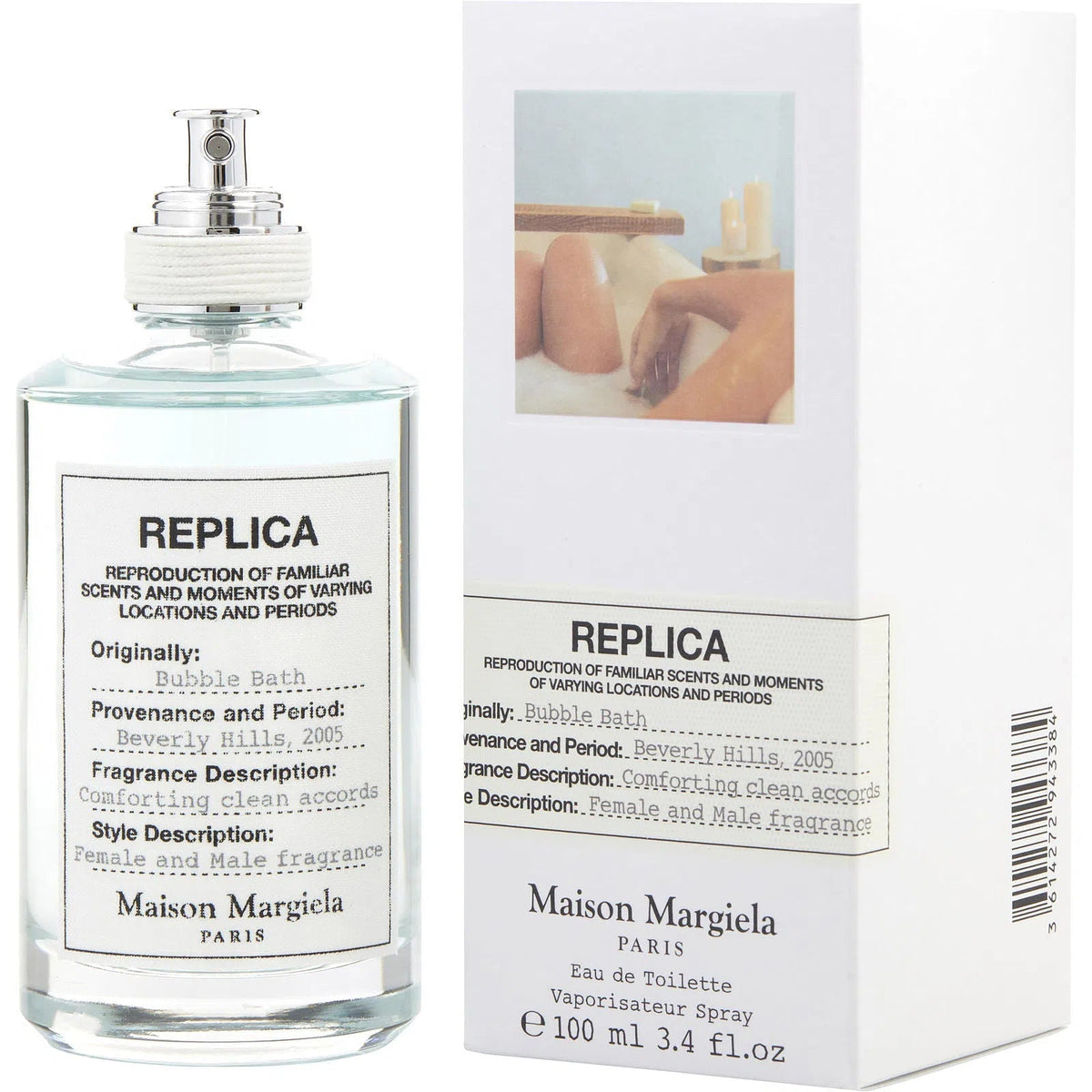 Perfume Maison Margiela Replica Bubble Bath EDT (U) / 100 ml - 2 - Privé Perfumes Honduras