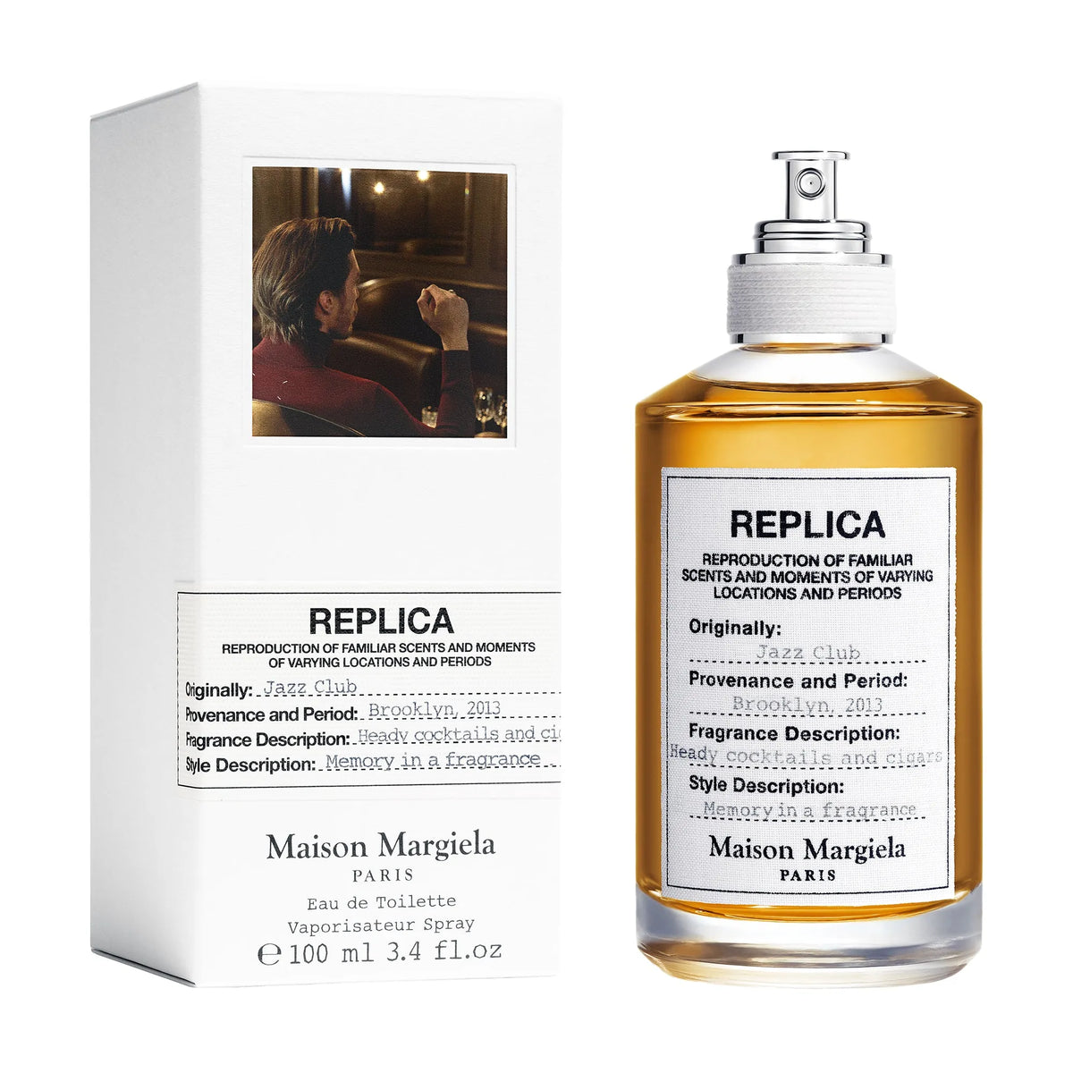 Perfume Maison Margiela Replica Jazz CLub EDT (M) / 100 ml - 3 - Privé Perfumes Honduras