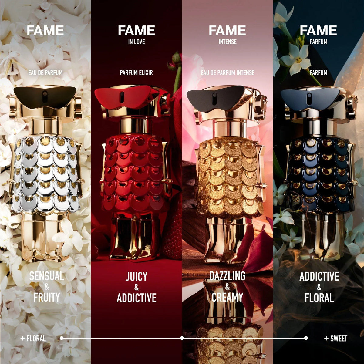 Perfume Rabanne Fame in Love Parfum Elixir (W) / 80 ml - 6 - Privé Perfumes Honduras