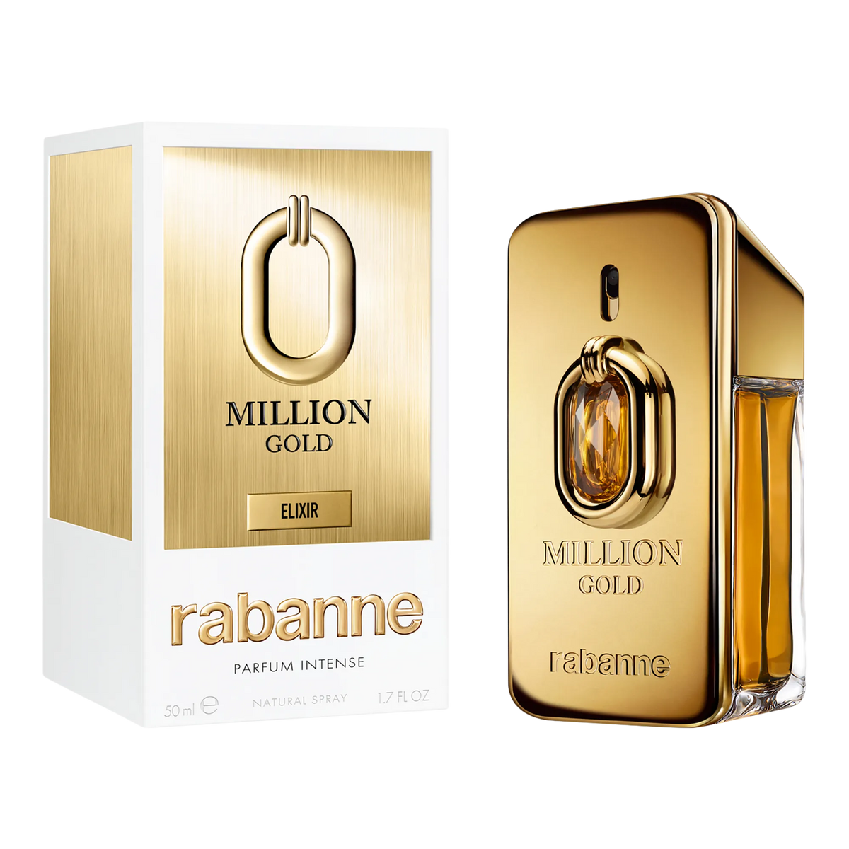 Perfume Rabanne Million Gold Elixir Parfum (M) / 50 ml - 3 - Privé Perfumes Honduras