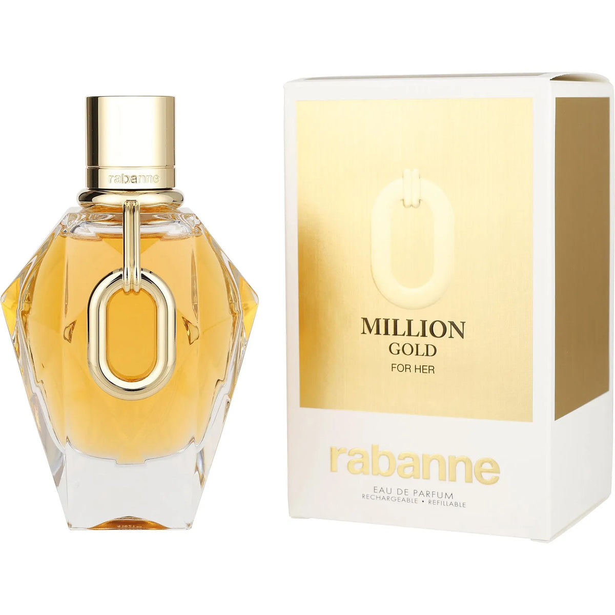  Rabanne Million Gold for Her EDP (W) - 2 - Privé Perfumes Honduras