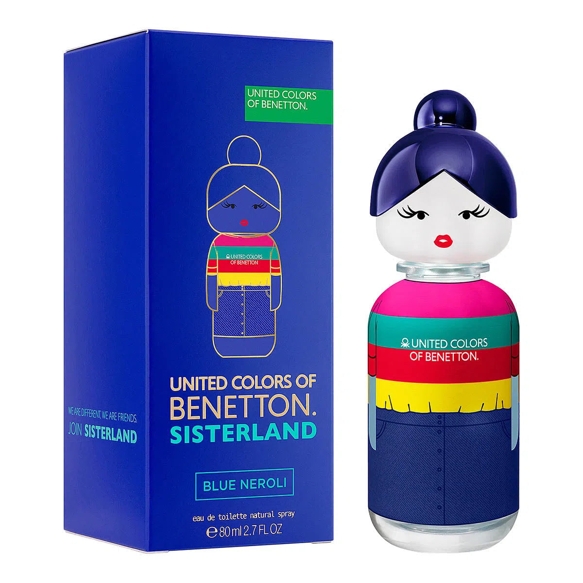 Perfume United Colors of Benetton Sisterland Blue Neroli EDT (W) / 80 ml - 2 - Privé Perfumes Honduras