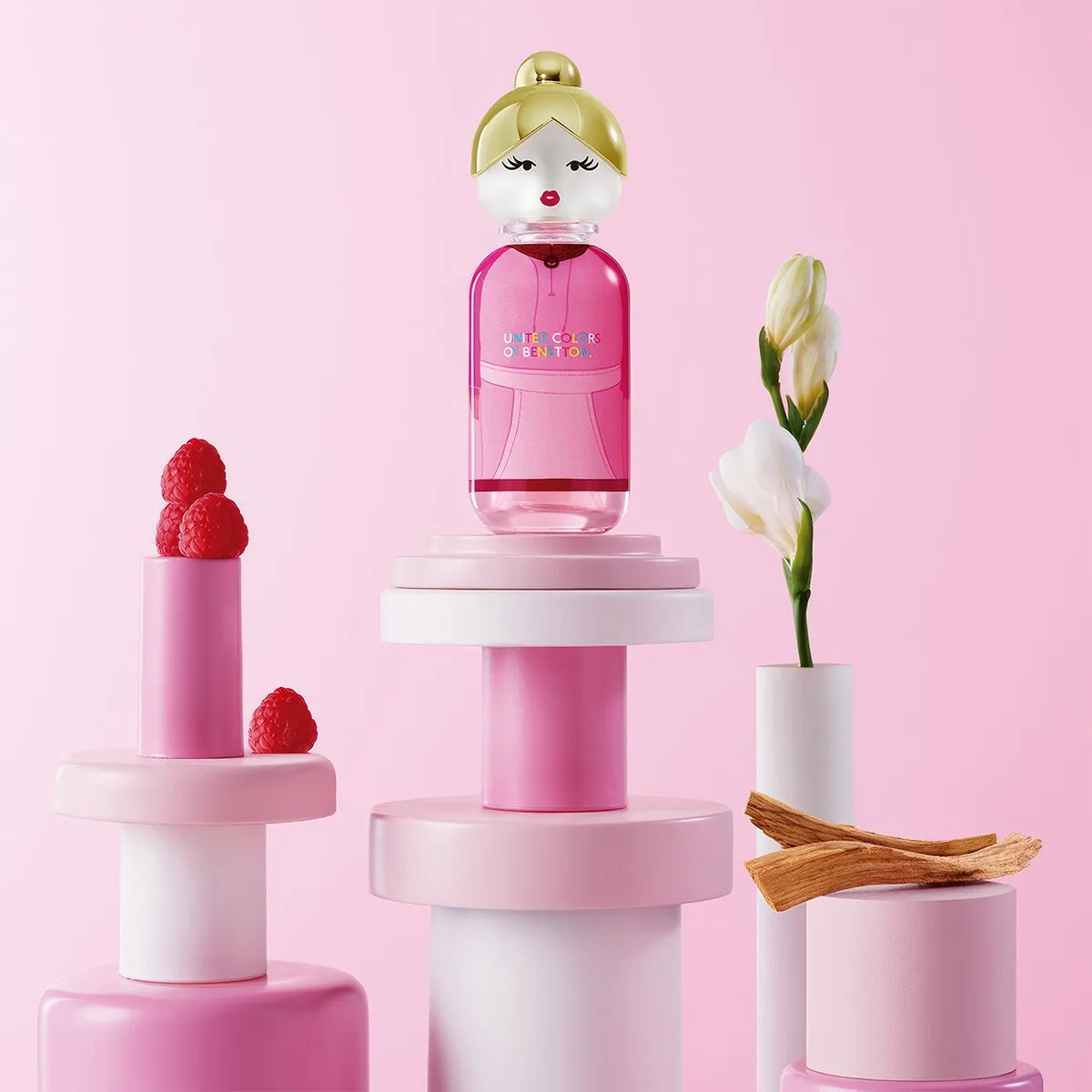 Perfume United Colors of Benetton Sisterland Pink Raspberry EDT (W) / 80 ml - 6 - Privé Perfumes Honduras
