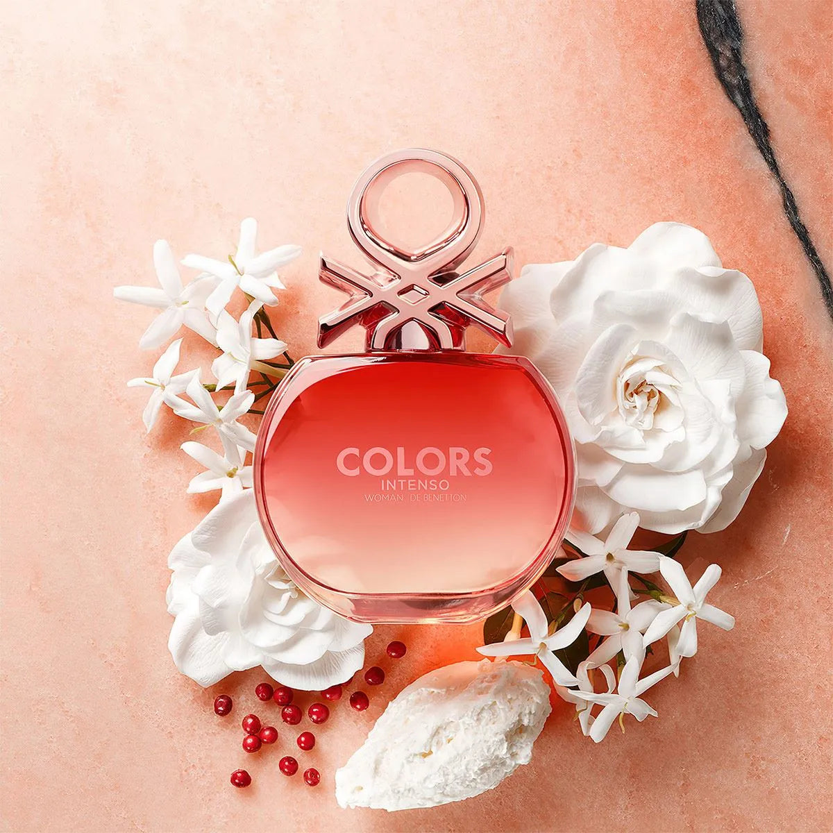 Perfume United Colors of Benetton Woman Rose Intenso EDP (W) / 80 ml - 7 - Privé Perfumes Honduras