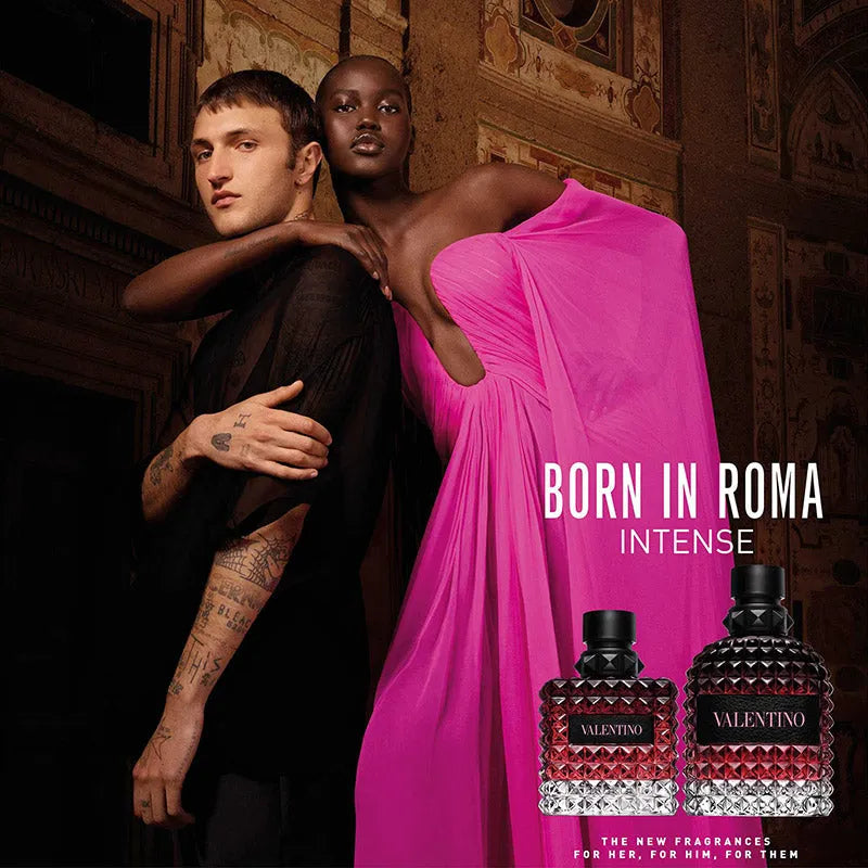 Perfume Valentino Born in Roma Uomo Intense EDP (M) / 100 ml - 11 - Privé Perfumes Honduras