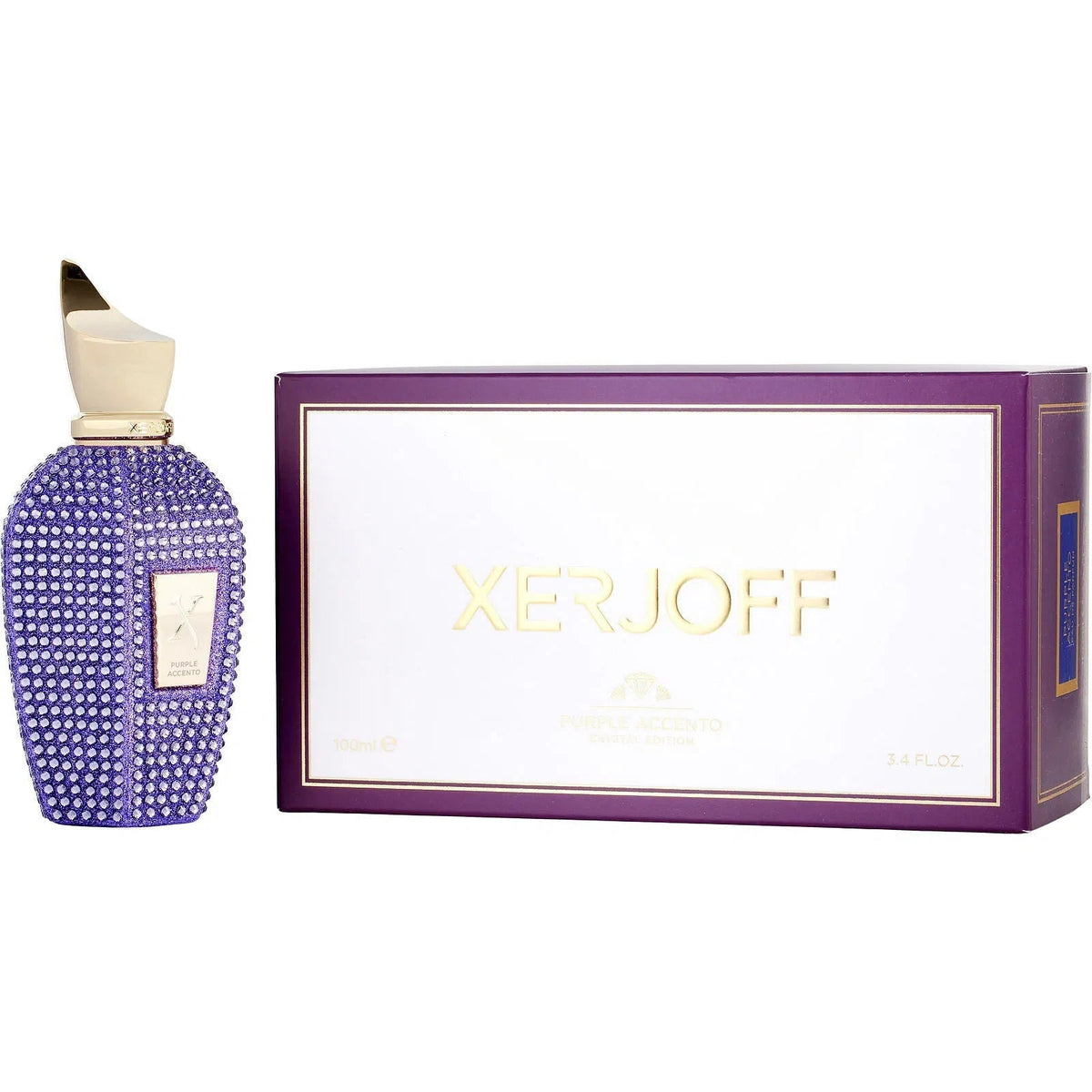 Perfume Xerjoff V Collection Purple Accento Crystal Edition EDP (U) / 100 ml - 1 - Privé Perfumes Honduras