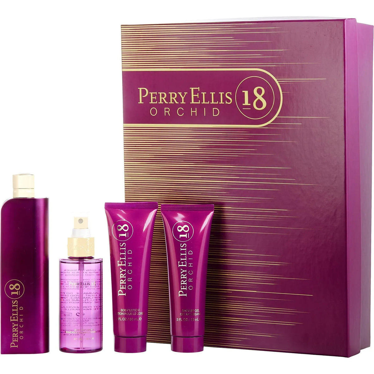  Perry Ellis 18 Orchid EDP (W) - 1 - Privé Perfumes Honduras